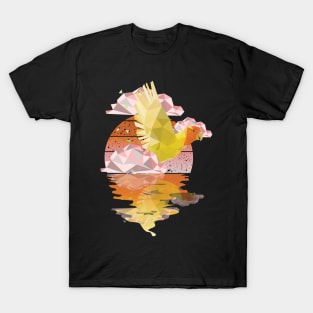 Love Bird Low poly art T-Shirt